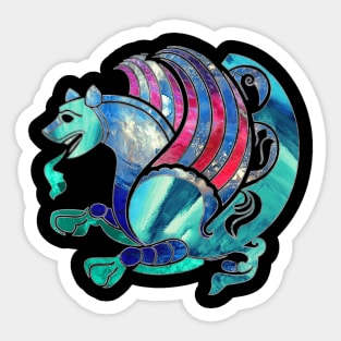 Simurg -Senvurv -Senmurgh Sticker